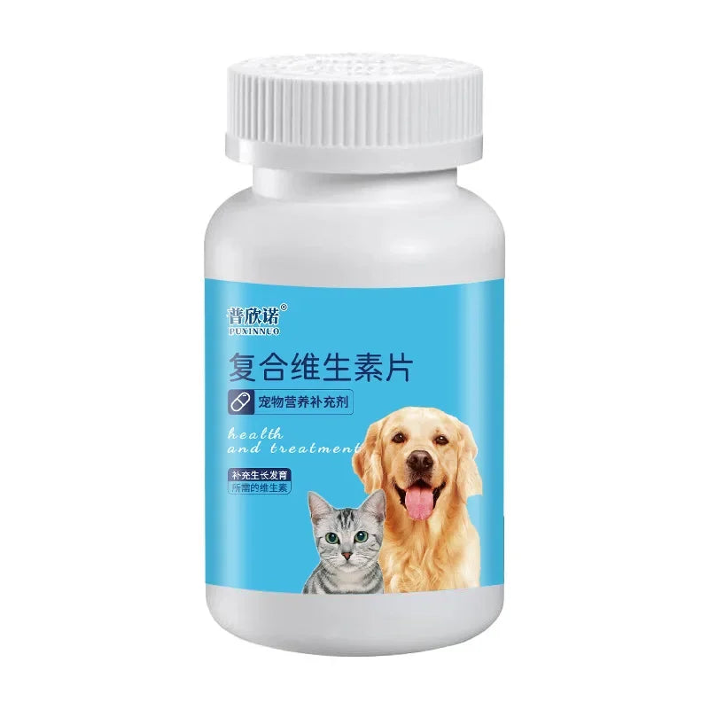 Newest Vitamin Anti-hair Loss Universal Nutritional Supplement for Dogs and Cats Brightens Hair Color and Improves Hair Quality