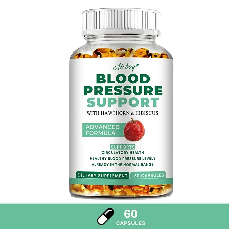 Blood Pressure Supplement - Support Blood Flow, Improve Heart and Vascular Health
