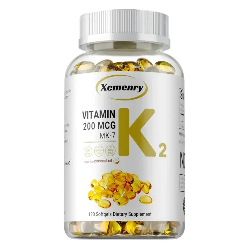 Vitamin K2 MK-7 Supplement - for Immune, Joint, Dental & Heart & Bone Health