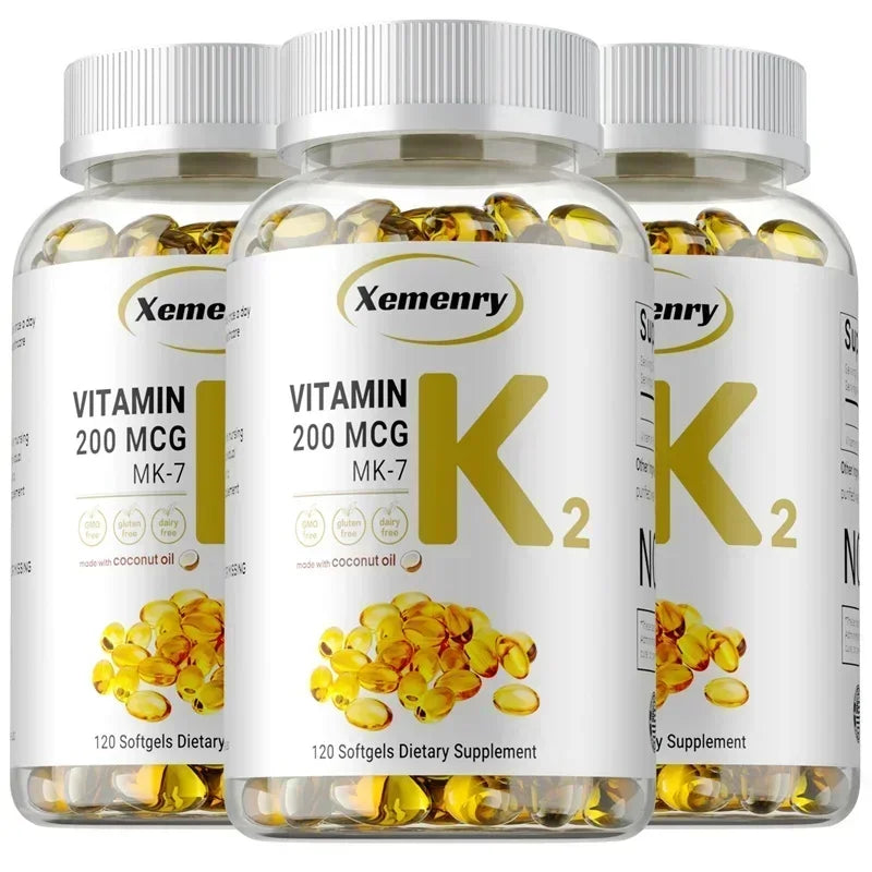 Vitamin K2 MK-7 Supplement - for Immune, Joint, Dental & Heart & Bone Health