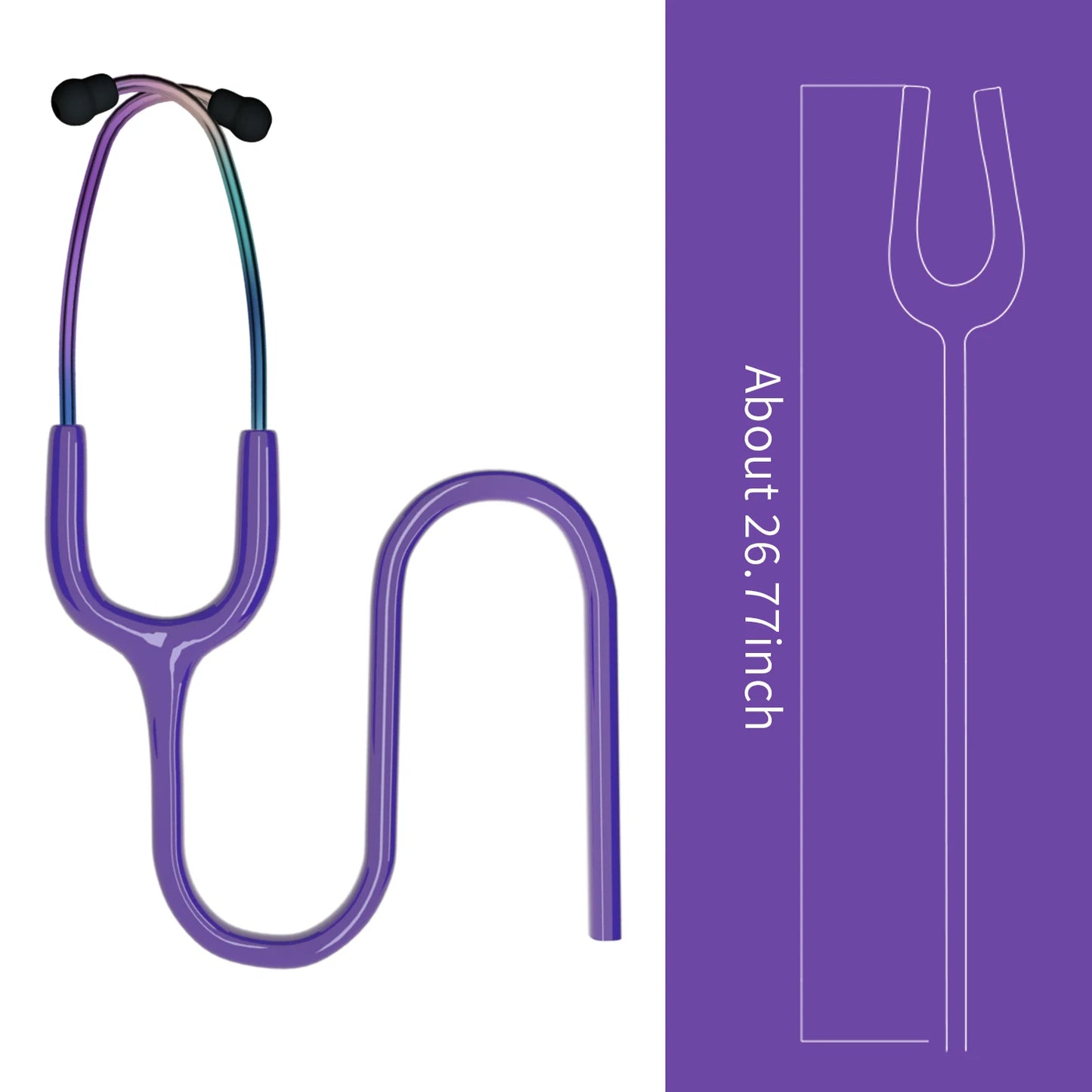 Medical Professional Stethoscope Single Head Stethoscope For Nurse Medical Cardiology Stethoscope Engrave Name Health Care