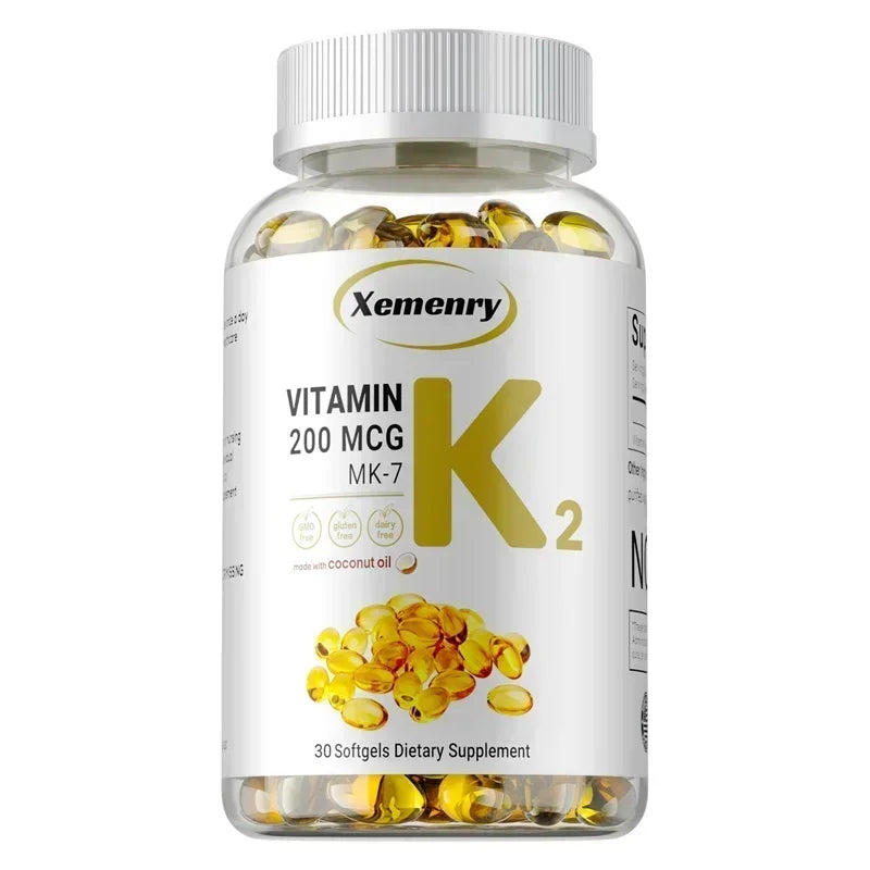 Vitamin K2 MK-7 Supplement - for Immune, Joint, Dental & Heart & Bone Health