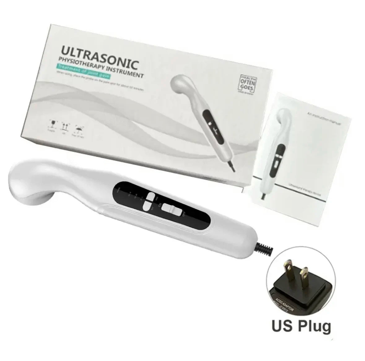 Ultrasonic Arthritis Physical Therapy Equipment Portable Pain Relief Muscle Stimulator Knee Joint Body Massage Health Care Tool