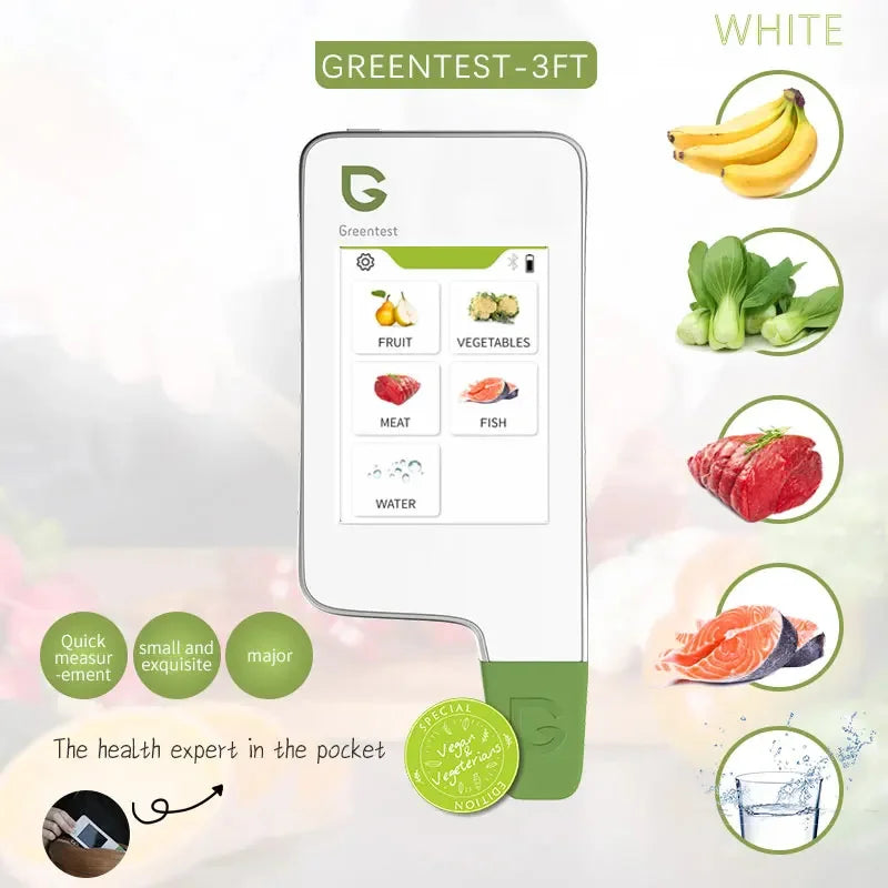 1T 2FT 3FT 4FT 6T Food Safety Detector Food Nitrate Tester Fruits and Vegetables Meat Radiation Nitrate Detection Health Care