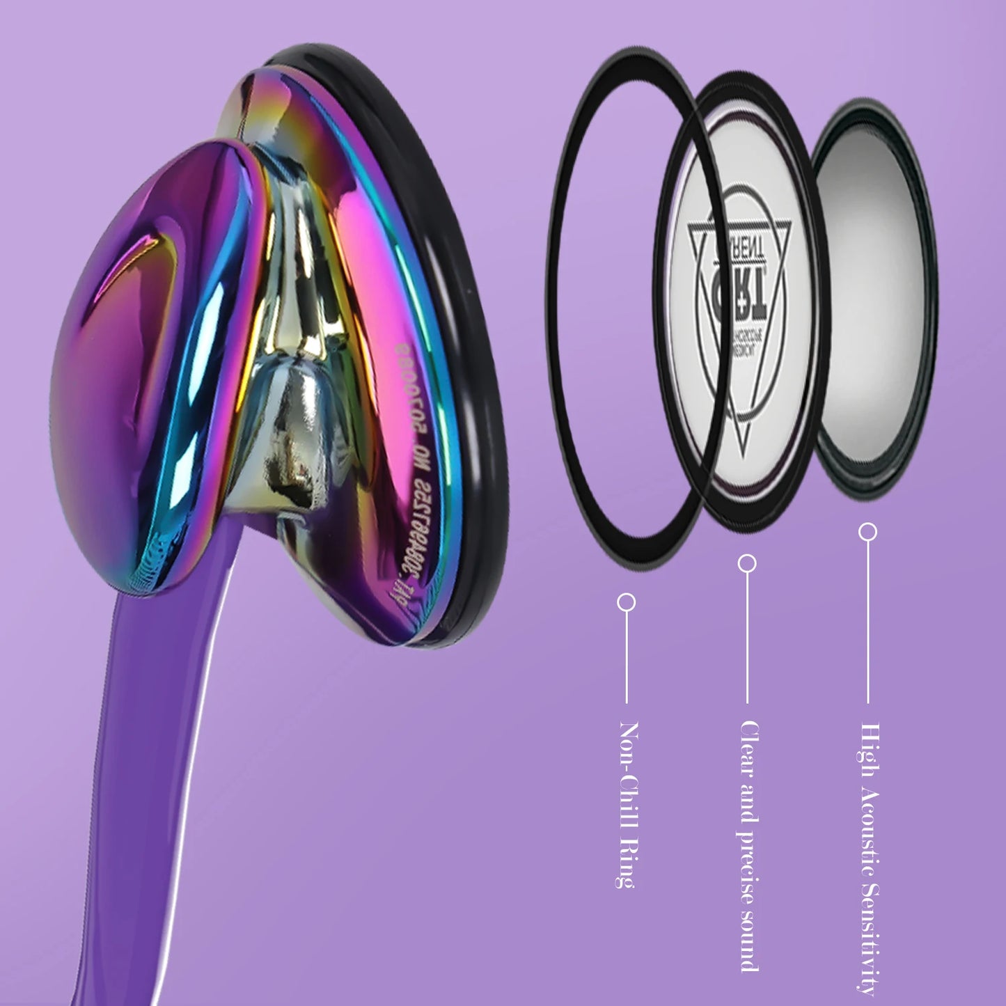 Medical Professional Stethoscope Single Head Stethoscope For Nurse Medical Cardiology Stethoscope Engrave Name Health Care