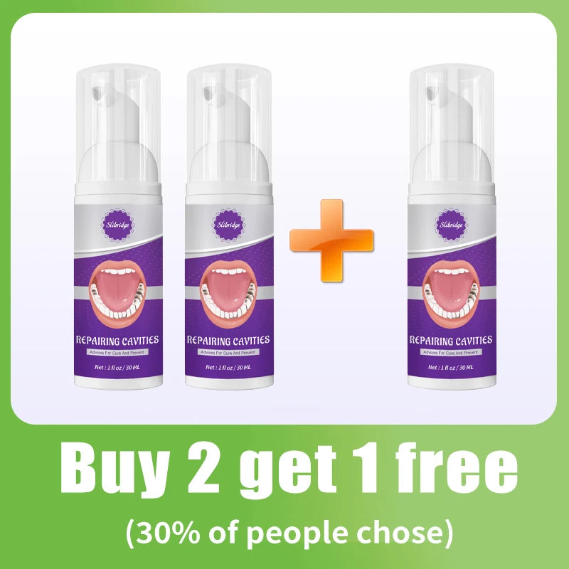 2025 Cleaning Mousse solve various problems Discolored Damaged Intraoral Care Tool