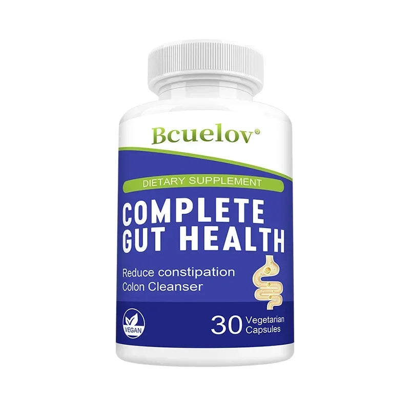 Gut Health Supplements Capsules - Support Gut Health, Improve Digestion, Immune Support, Cleanse Detox Intestine
