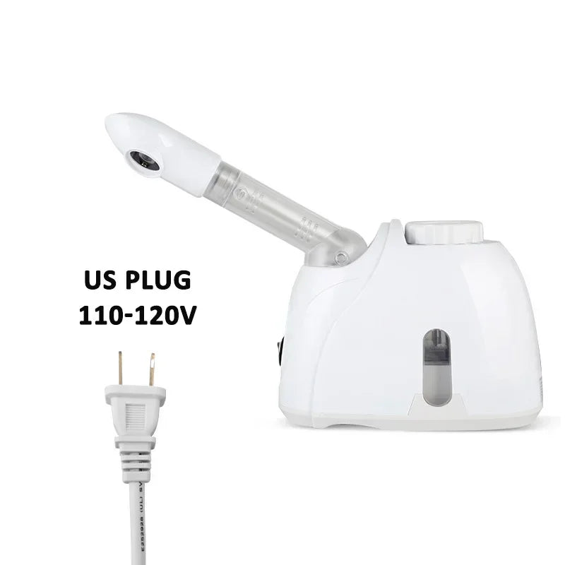 Ozone Facial Steamer Warm Mist Humidifier for Face Deep Cleaning Vaporizer Sprayer Salon Home Spa Skin Care Whitening