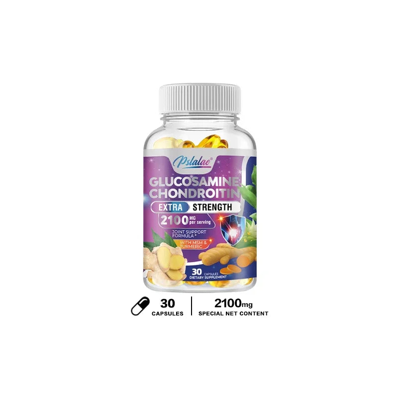 Glucosamine Chondroitin MSM Turmeric Boswellia - Joint Health and Joint Function Support - Glucosamine Sulfate Mobility FormulaC