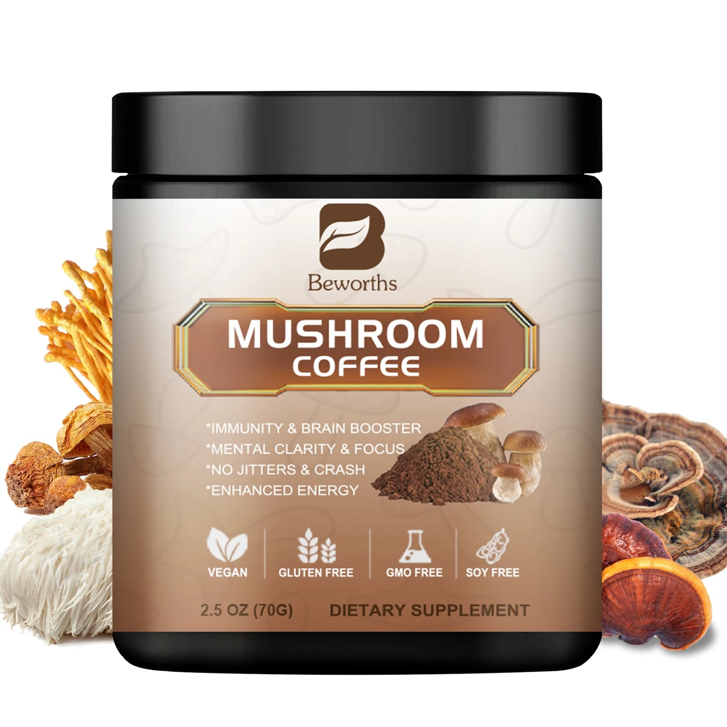 Reishi Mushroom Coffee Delight