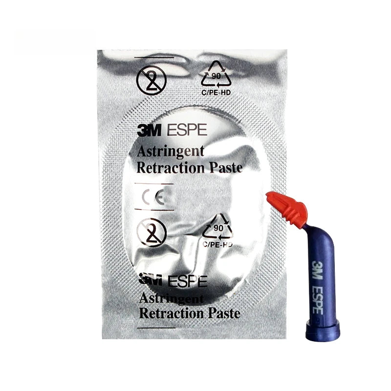 Dental Materials 3M ESPE Astringent Retraction Paste 0.3g/piece Hemostatic and Gum Drainage Disposable Supplement Capsule