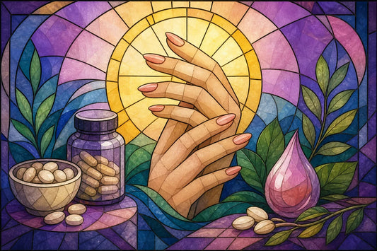 Editorial illustration for Best Biotin Nail Supplement Options