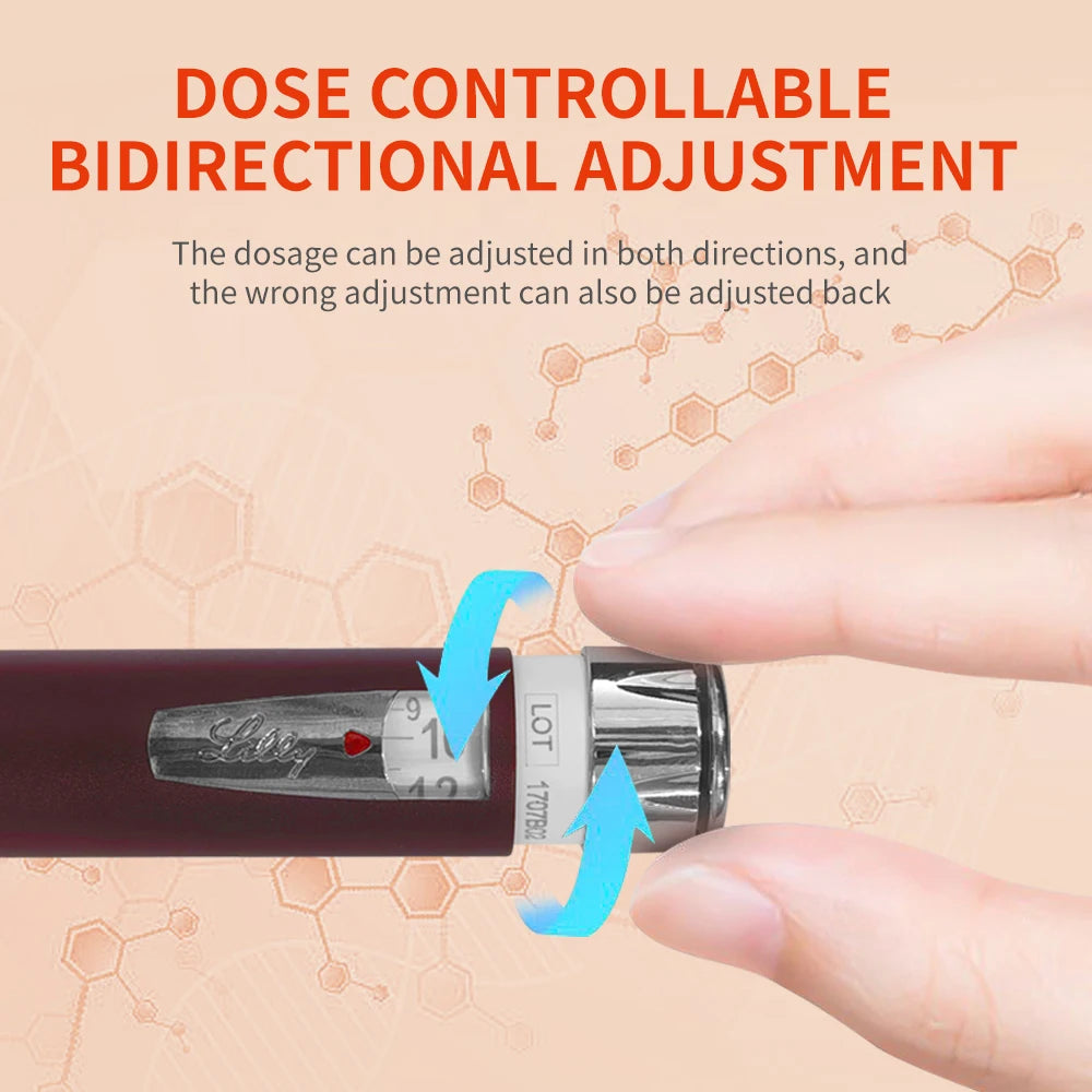 HumaPen Handhold Insulin 3ml for Adults Blood Sugar Injection Pen Controlled Dose Painless Health Care Diabetes and Lose Weight