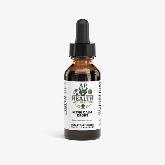 AP health wellness hub Mushroom Products Reishi Calm Drops Reishi Calm Drops - AP health wellness hub