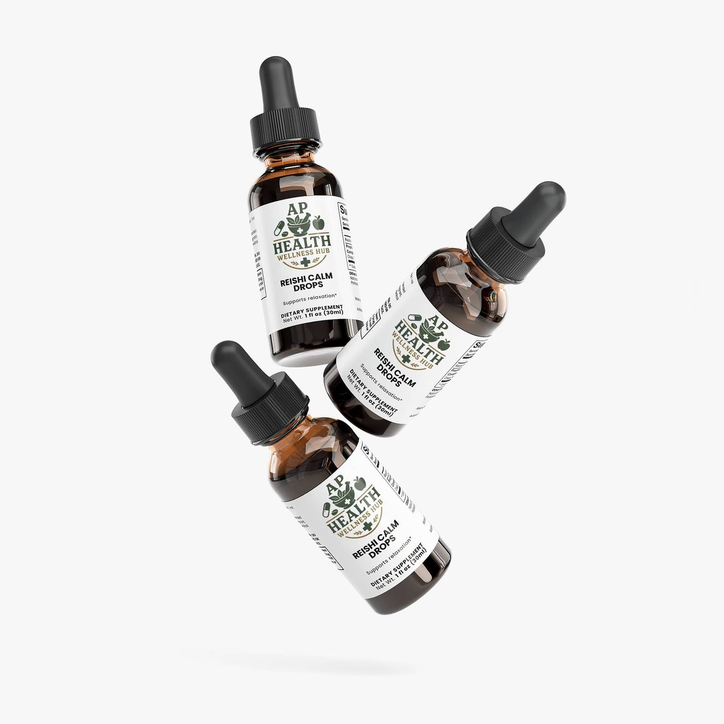 AP health wellness hub Mushroom Products Reishi Calm Drops Reishi Calm Drops - AP health wellness hub