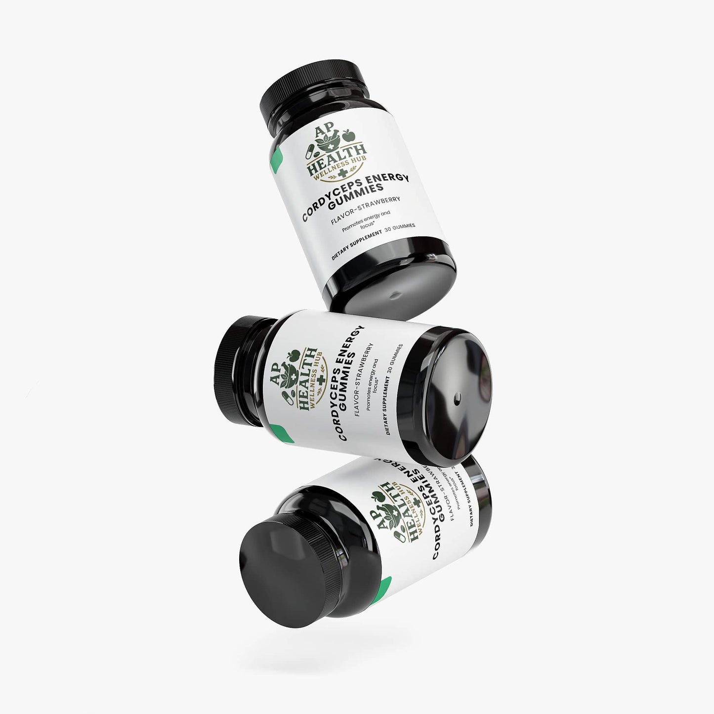 AP health wellness hub Mushroom Products Cordyceps Energy Gummies Cordyceps Energy Gummies - AP health wellness hub