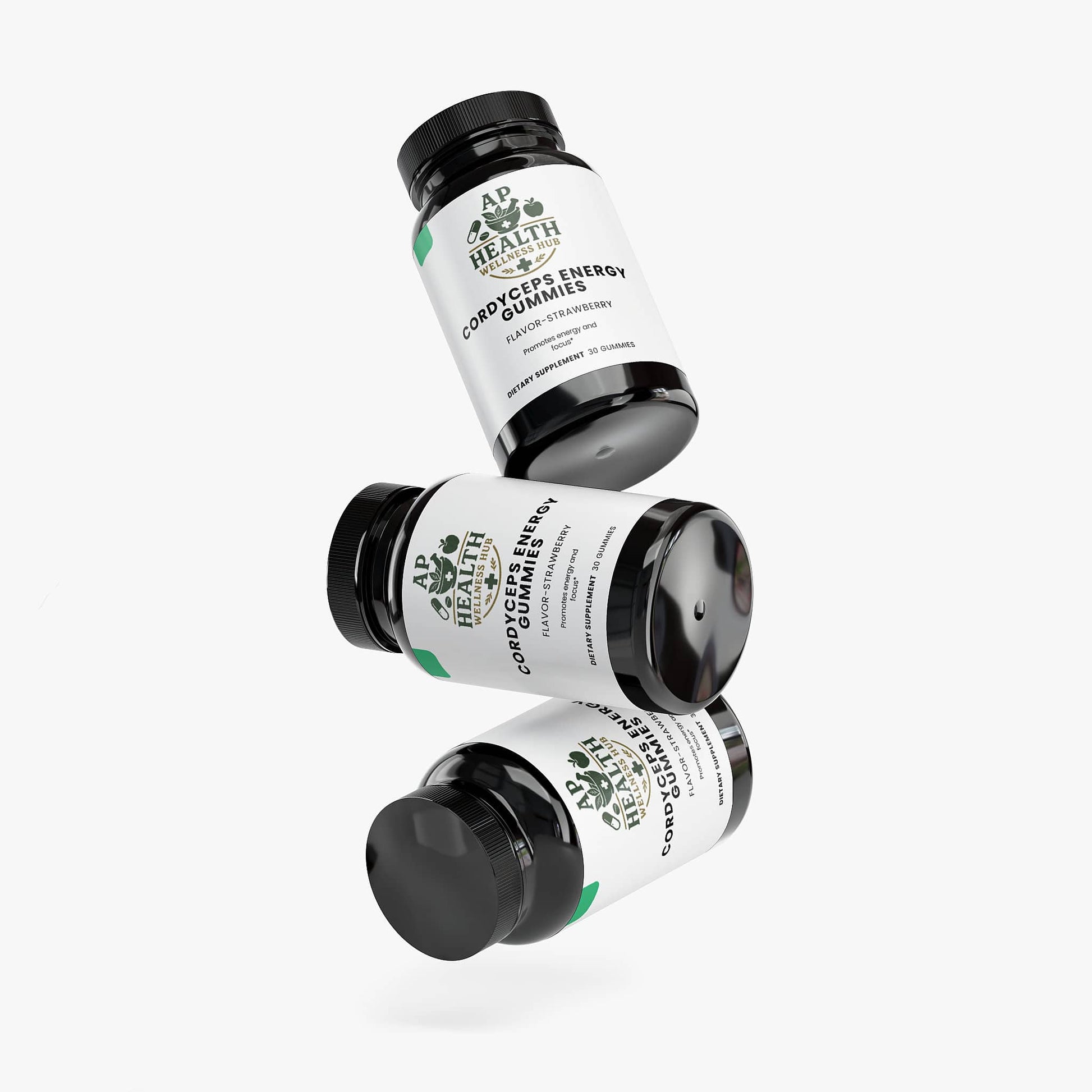 AP health wellness hub Mushroom Products Cordyceps Energy Gummies Cordyceps Energy Gummies - AP health wellness hub