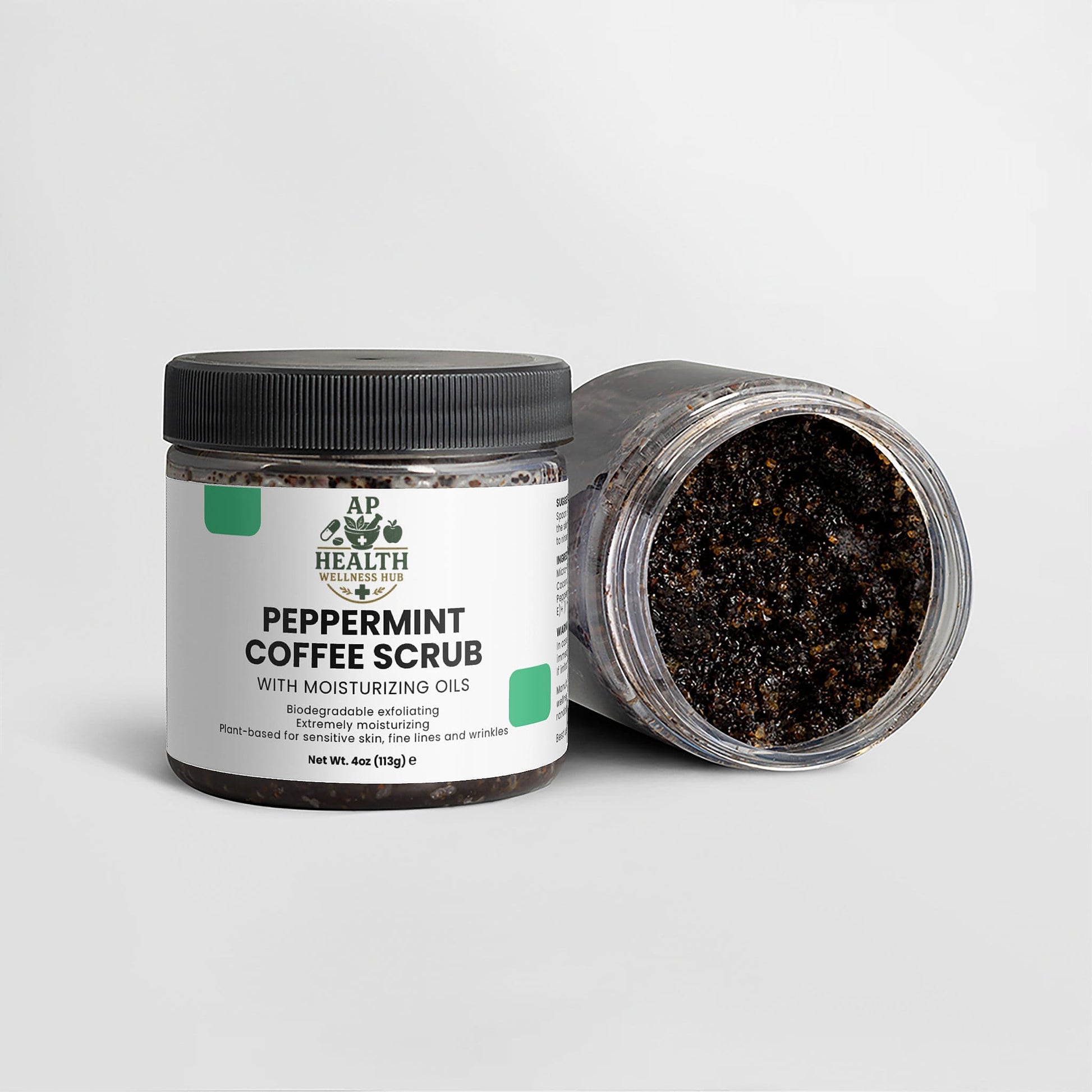 AP health wellness hub Body Care Peppermint Coffee Scrub Peppermint Coffee Scrub - AP health wellness hub