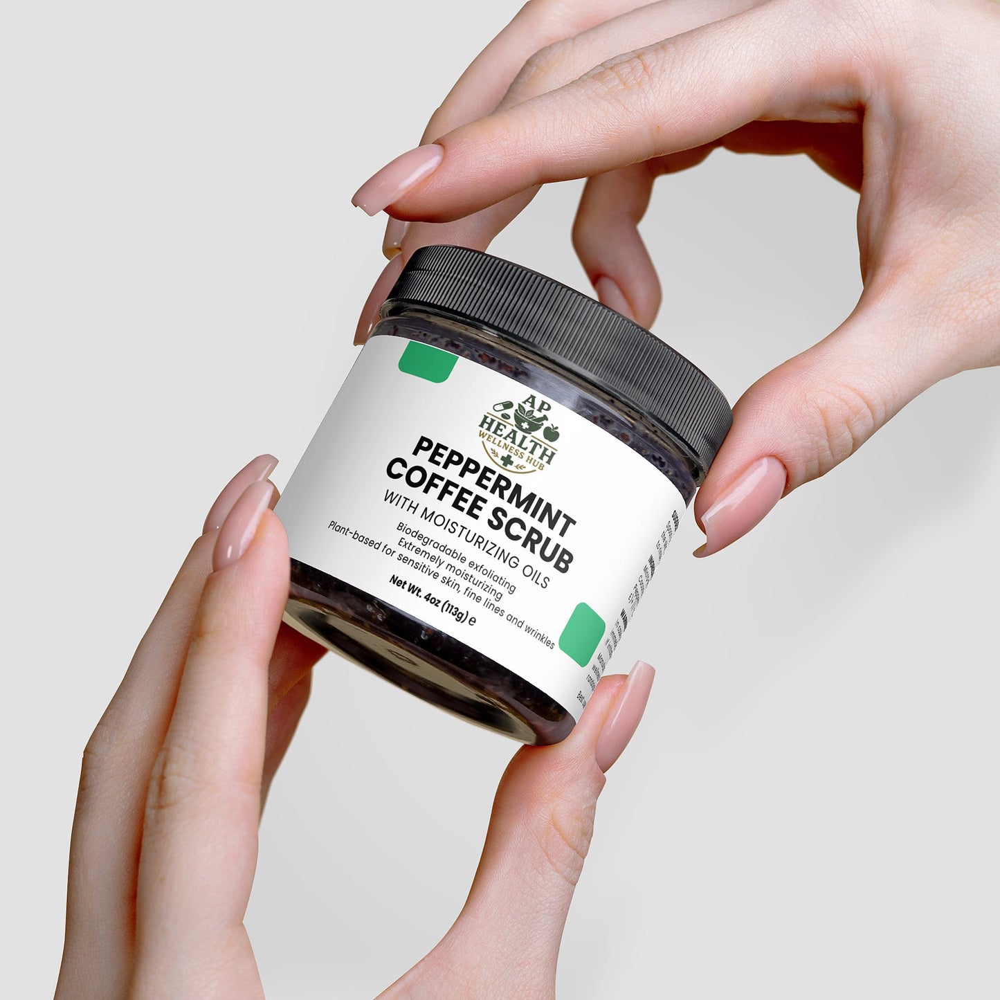 AP health wellness hub Body Care Peppermint Coffee Scrub Peppermint Coffee Scrub - AP health wellness hub