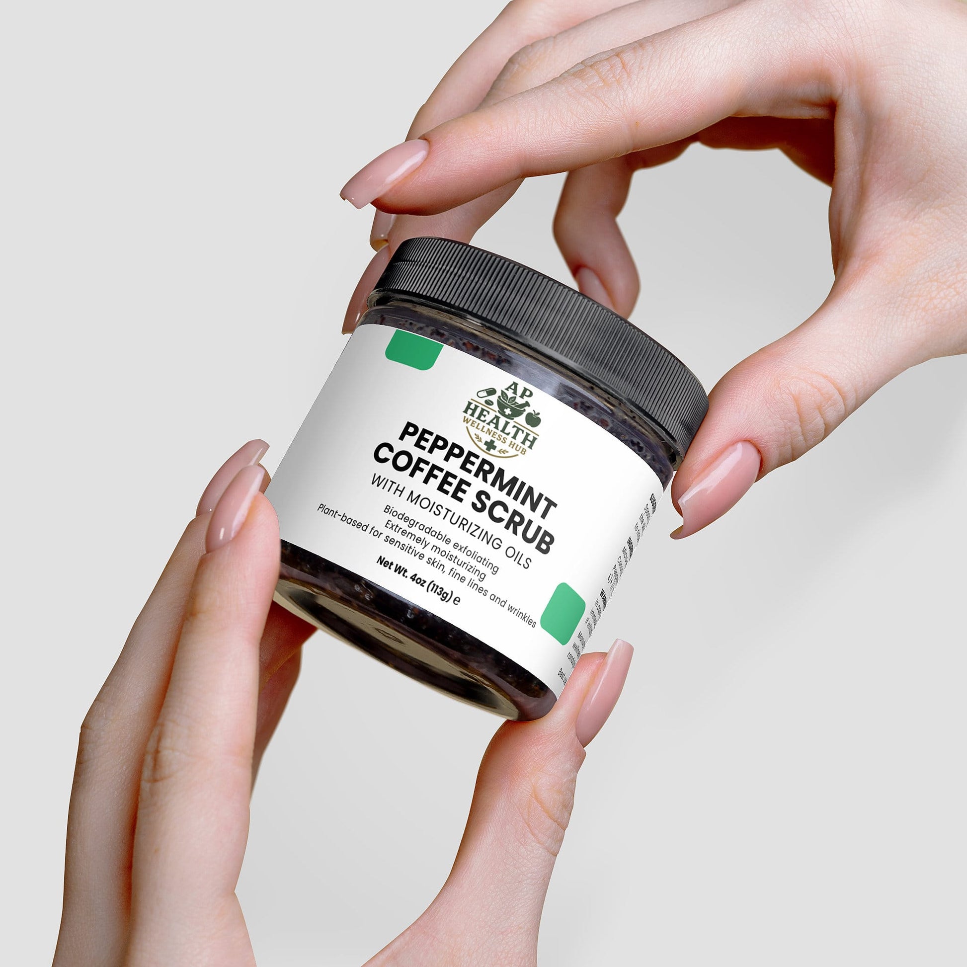 AP health wellness hub Body Care Peppermint Coffee Scrub Peppermint Coffee Scrub - AP health wellness hub