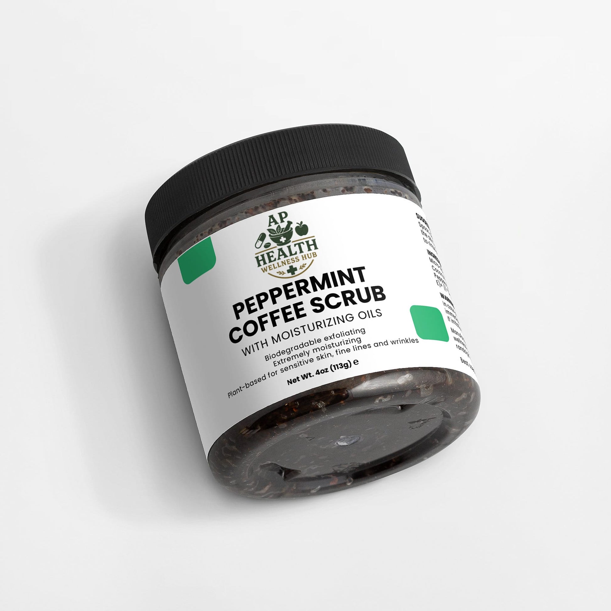 AP health wellness hub Body Care Peppermint Coffee Scrub Peppermint Coffee Scrub - AP health wellness hub