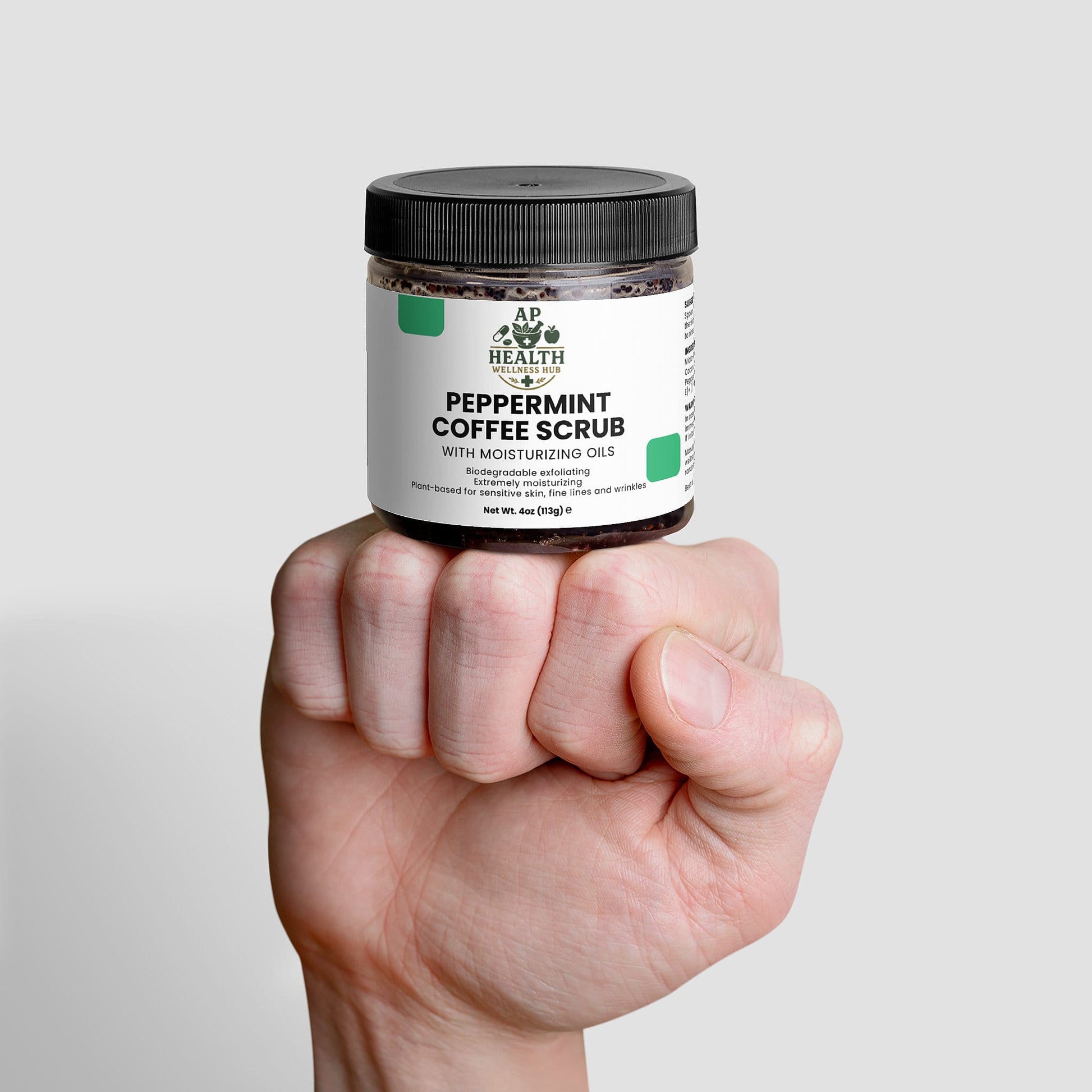AP health wellness hub Body Care Peppermint Coffee Scrub Peppermint Coffee Scrub - AP health wellness hub