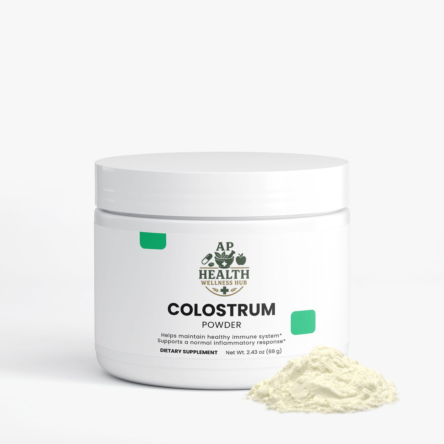 AP health wellness hub Post-Workout Recovery Colostrum Powder Colostrum Powder - AP health wellness hub
