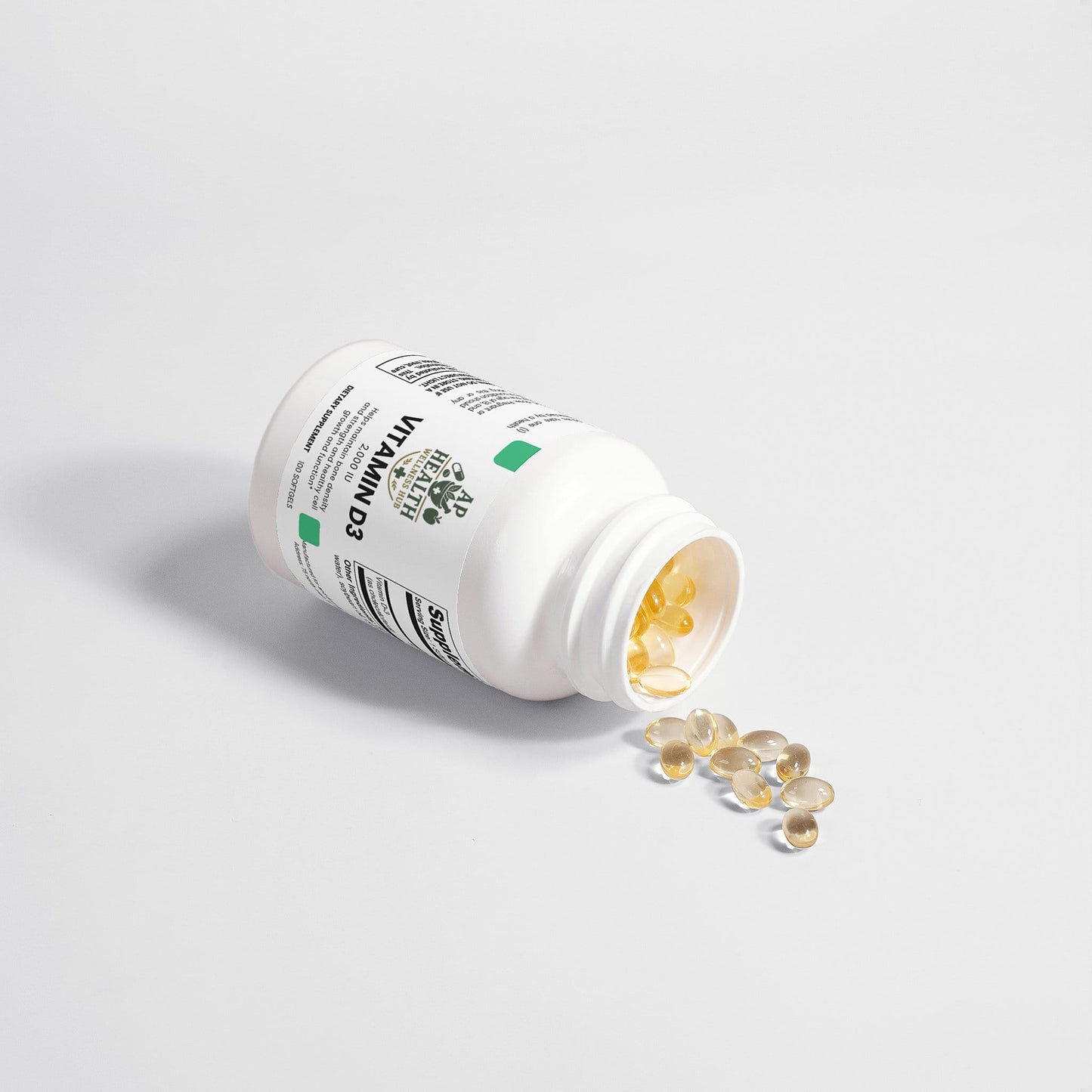 AP health wellness hub Vitamins & Minerals Vitamin D3 2,000 IU Vitamin D3 2,000 IU - AP health wellness hub