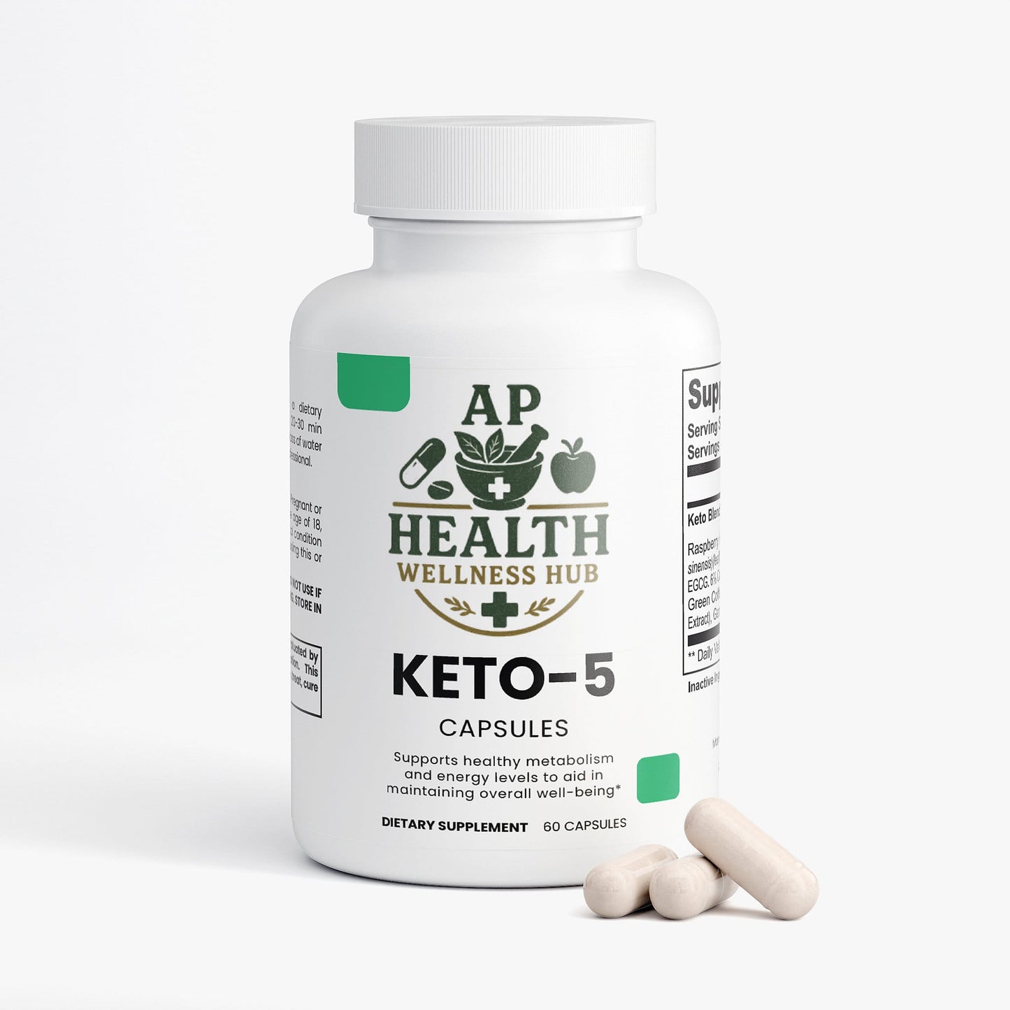 AP health wellness hub Specialty Supplements Keto-5 Keto-5