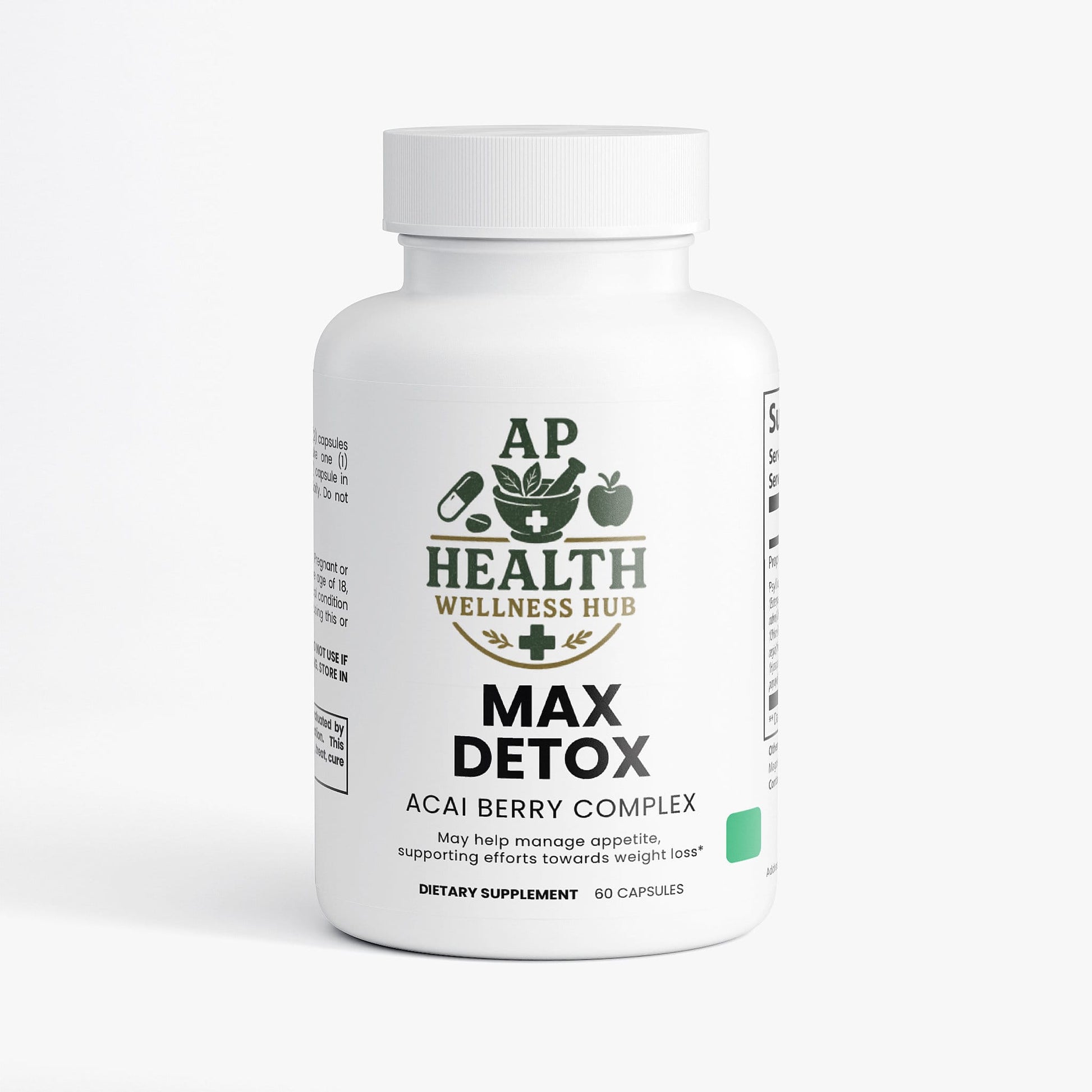 AP health wellness hub Digestive Support Max Detox (Acai detox) Max Detox (Acai detox)