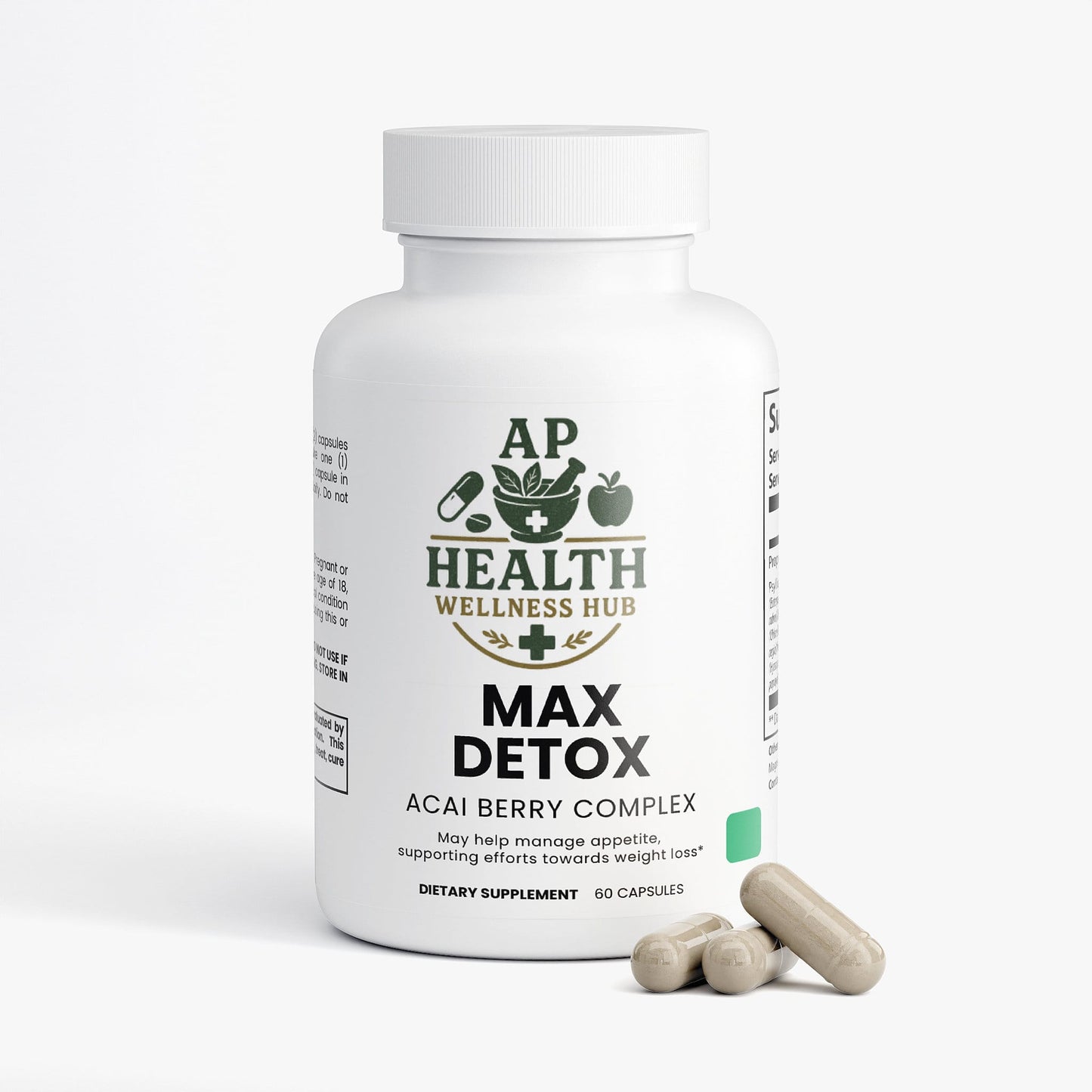 AP health wellness hub Digestive Support Max Detox (Acai detox) Max Detox (Acai detox)