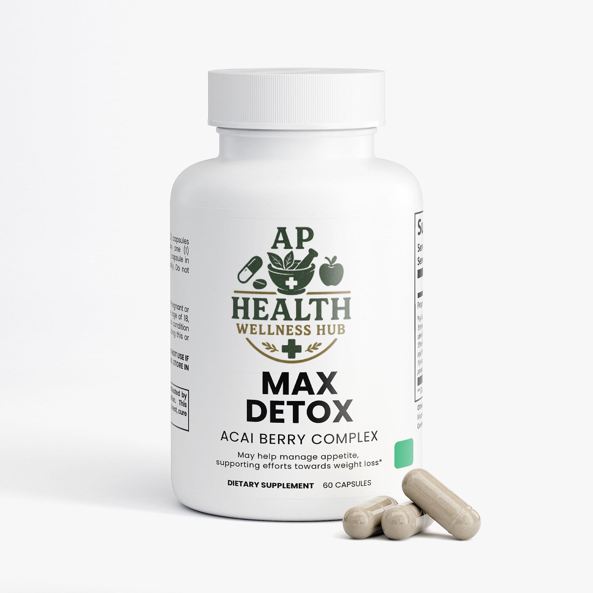 AP health wellness hub Digestive Support Max Detox (Acai detox) Max Detox (Acai detox)