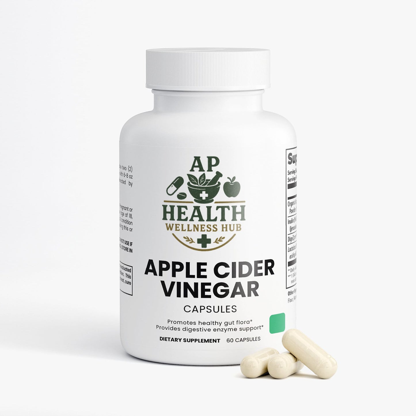 AP health wellness hub Digestive Support Apple Cider Vinegar Capsules Apple Cider Vinegar Capsules