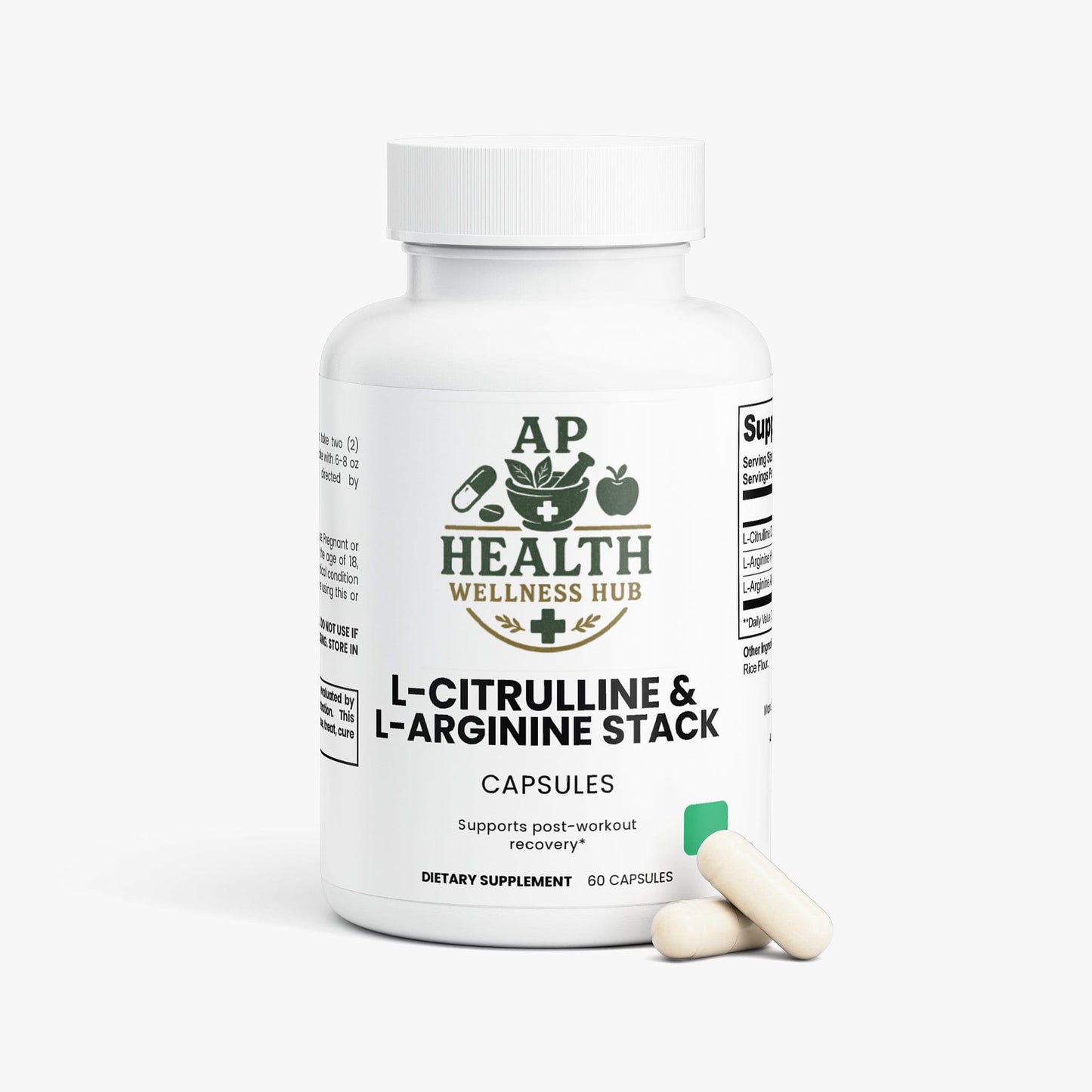 AP health wellness hub Post-Workout Recovery L-Citrulline & L-Arginine Stack L-Citrulline & L-Arginine Stack