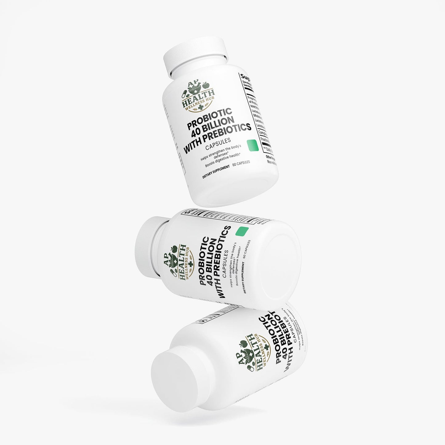 AP health wellness hub Digestive Support Probiotic 40 Billion with Prebiotics Probiotic 40 Billion with Prebiotics