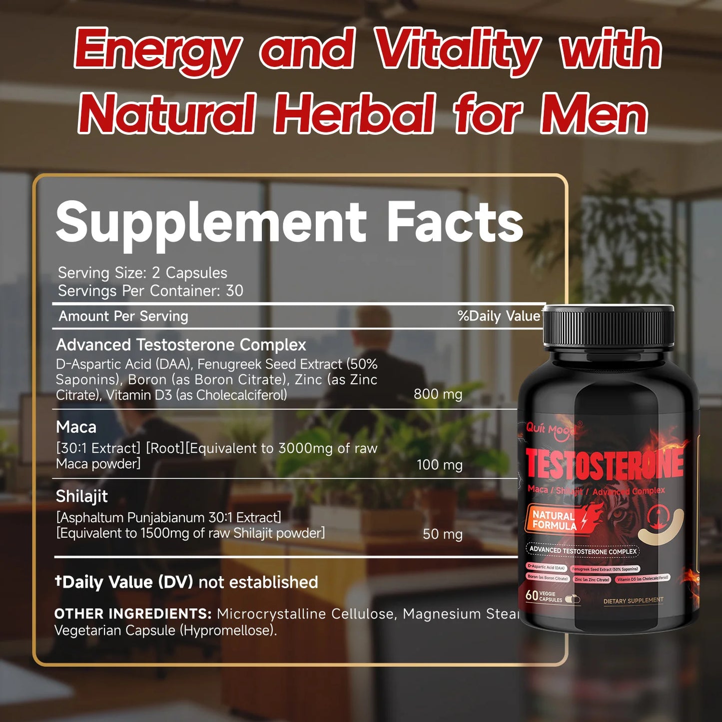 Boost Your Day with Men's Capsules