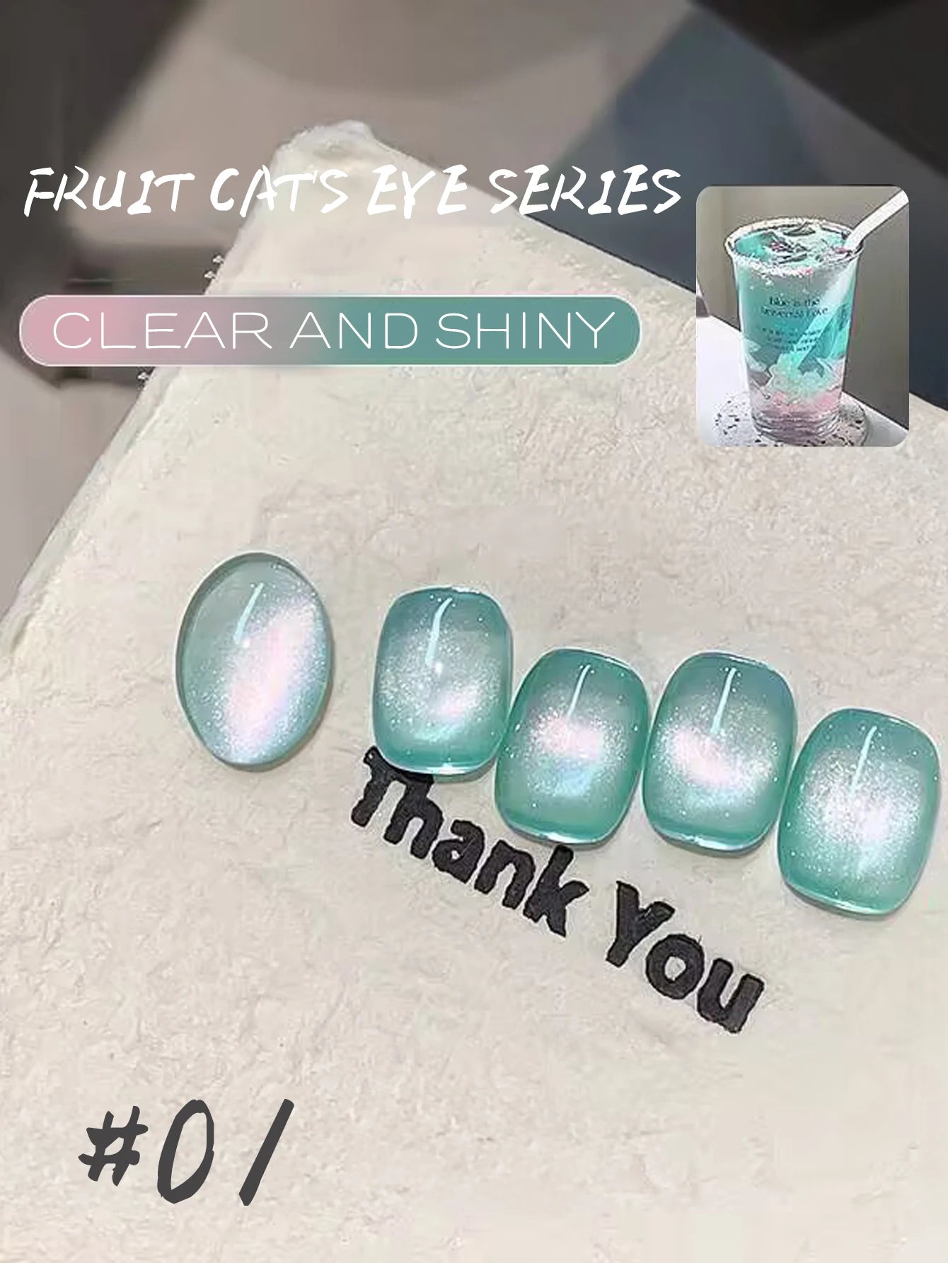 Sparkling Cat Eye Nail Kit