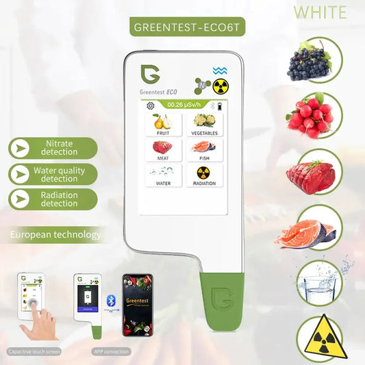 1T 2FT 3FT 4FT 6T Food Safety Detector Food Nitrate Tester Fruits and Vegetables Meat Radiation Nitrate Detection Health Care
