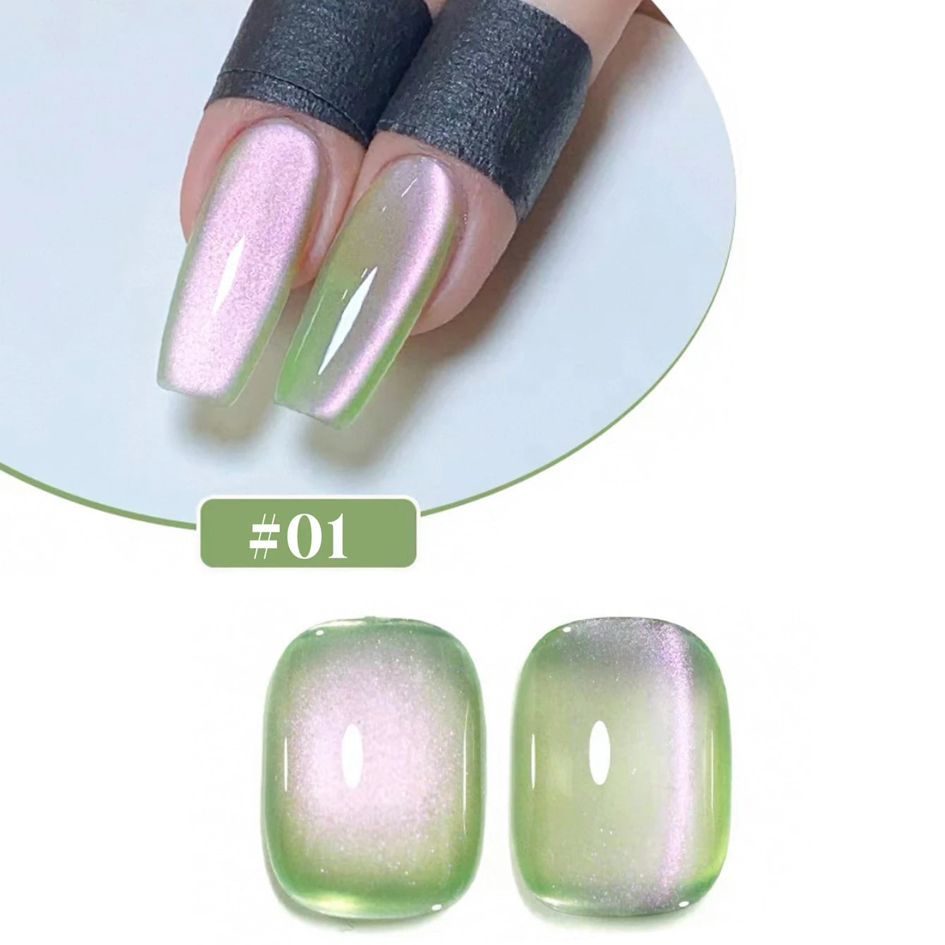 Sparkling Cat Eye Nail Kit