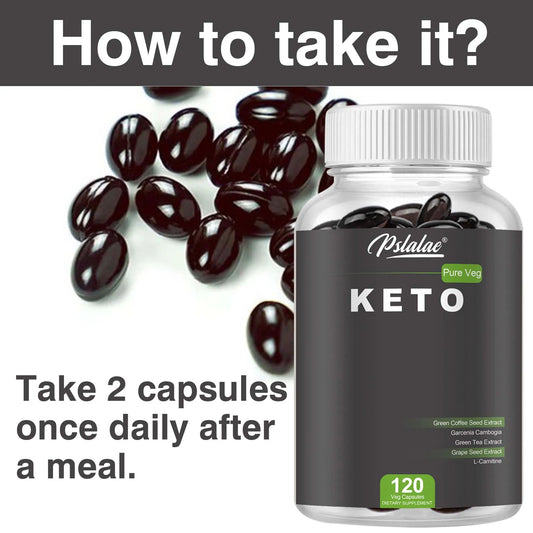 Keto Capsules - Weight Loss, Appetite Suppressant, Immunity Boosting and Fat Burning Product - 120 Capsules