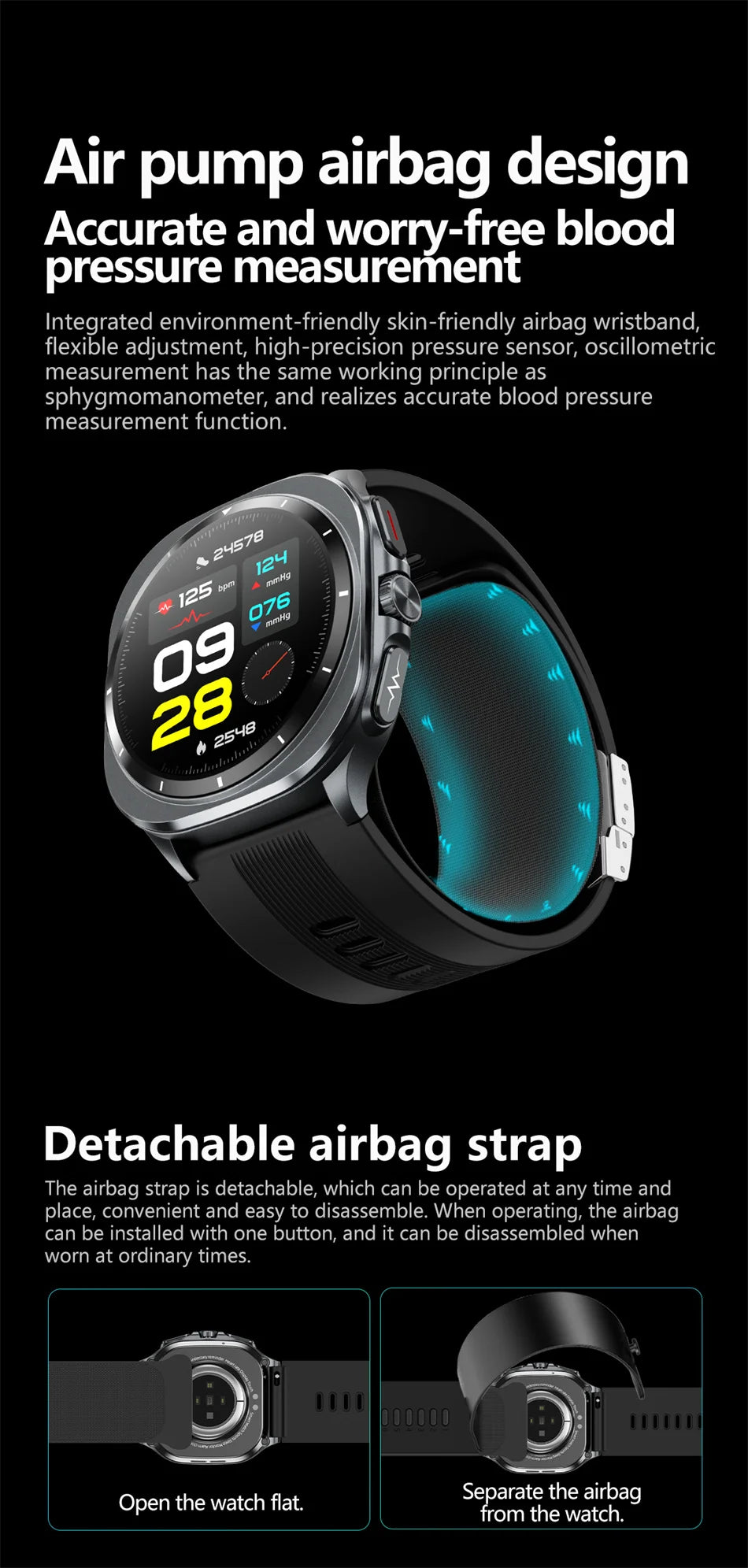 Smart Health Watch for Men