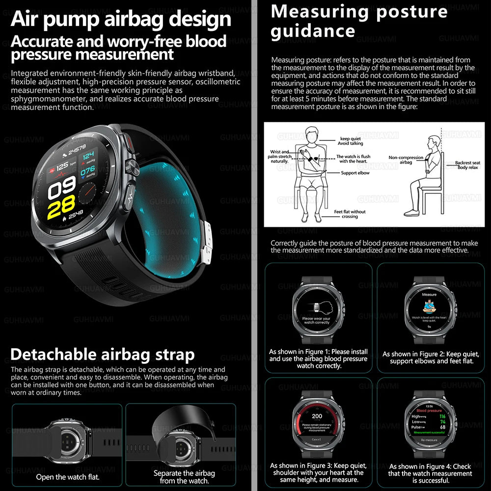 Smart Health Watch for Men