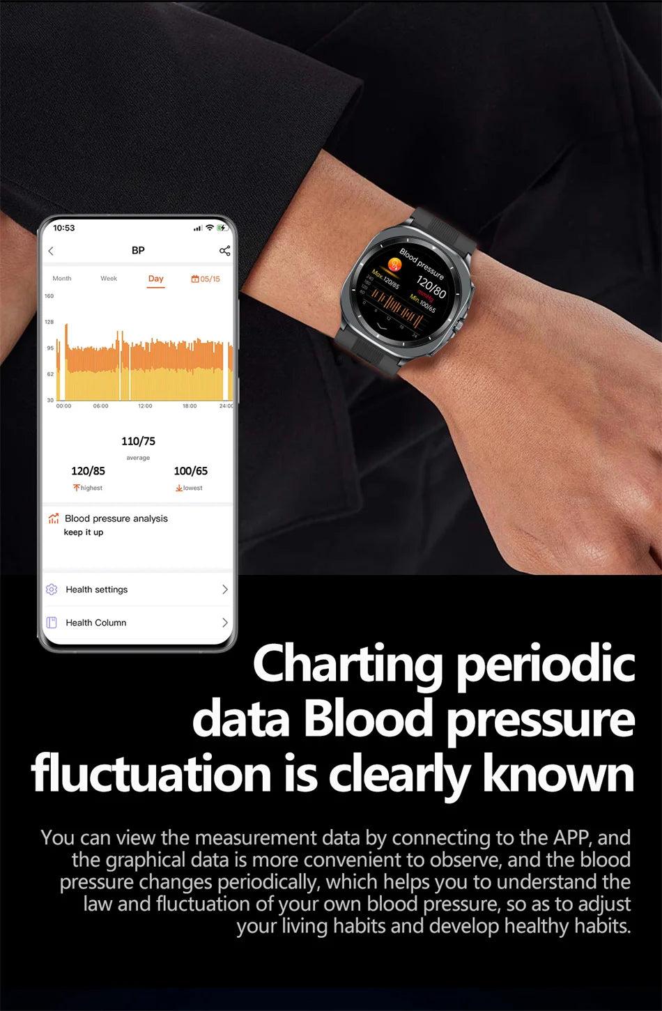 Smart Health Watch for Men