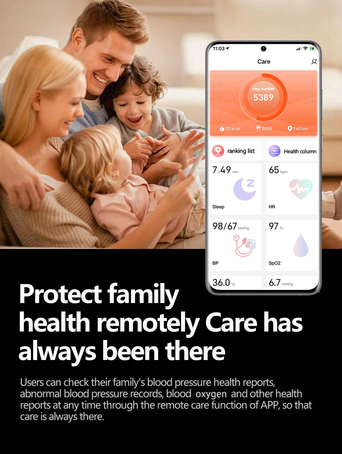 Smart Health Watch for Men