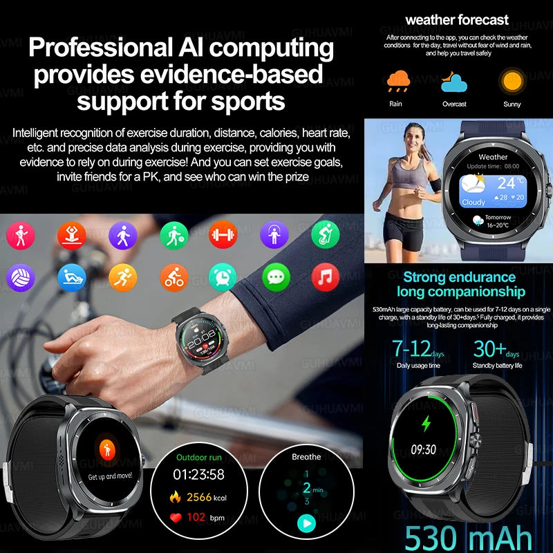 Smart Health Watch for Men