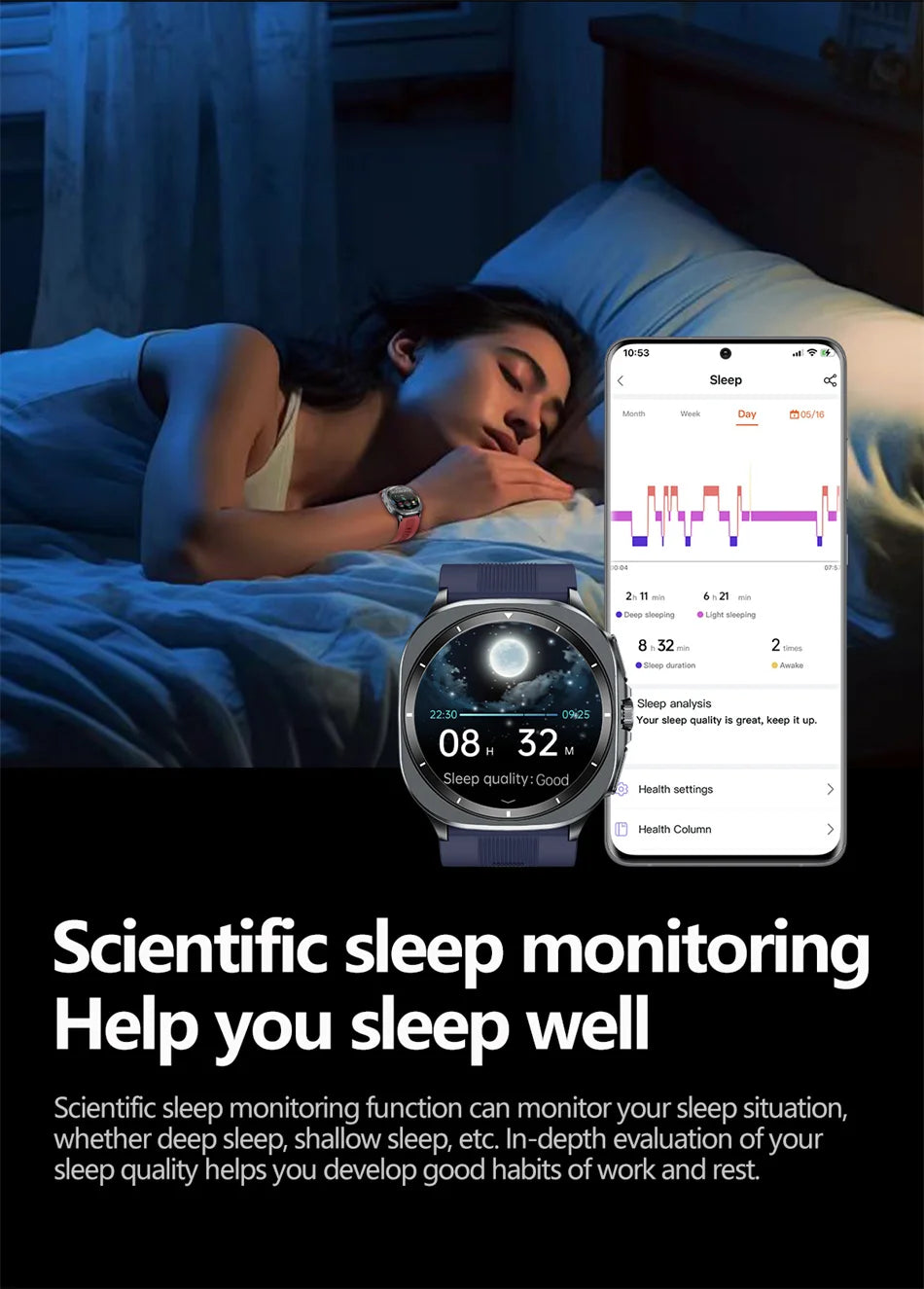 Smart Health Watch for Men