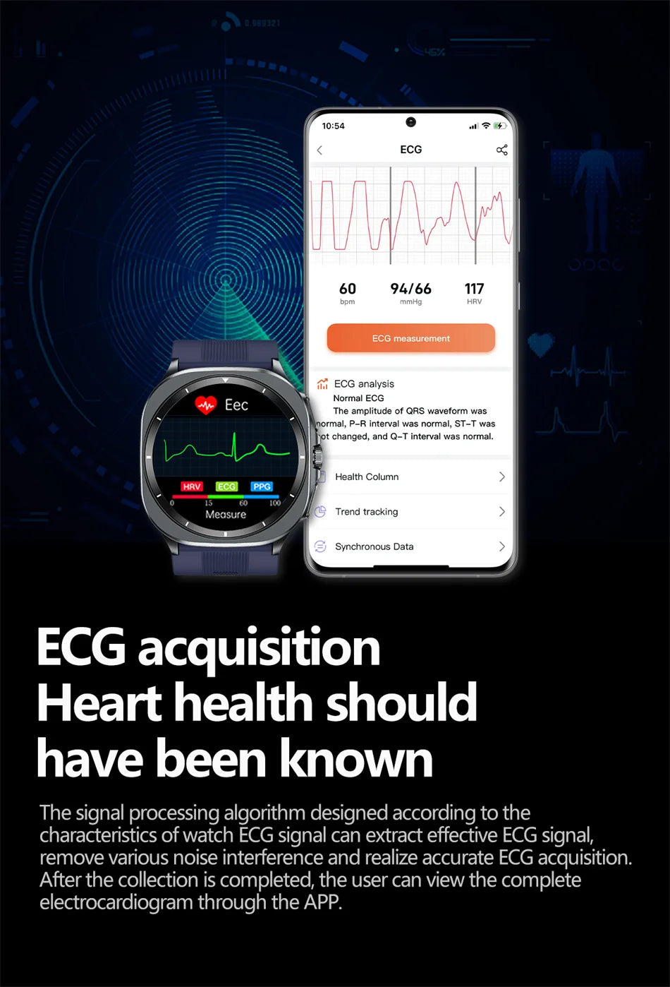 Smart Health Watch for Men