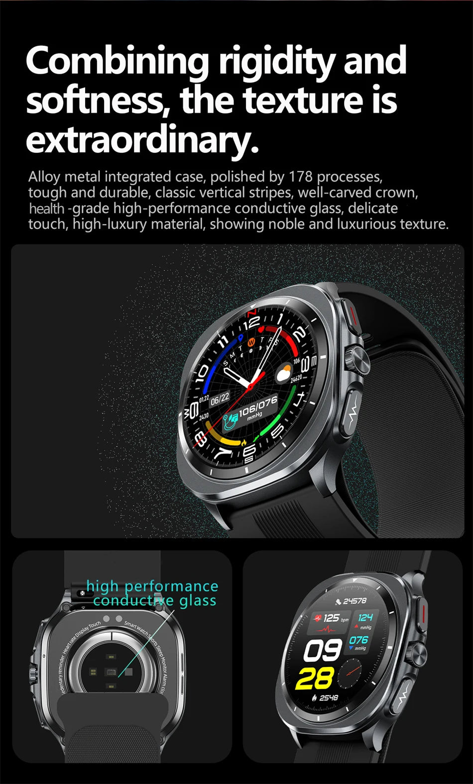 Smart Health Watch for Men