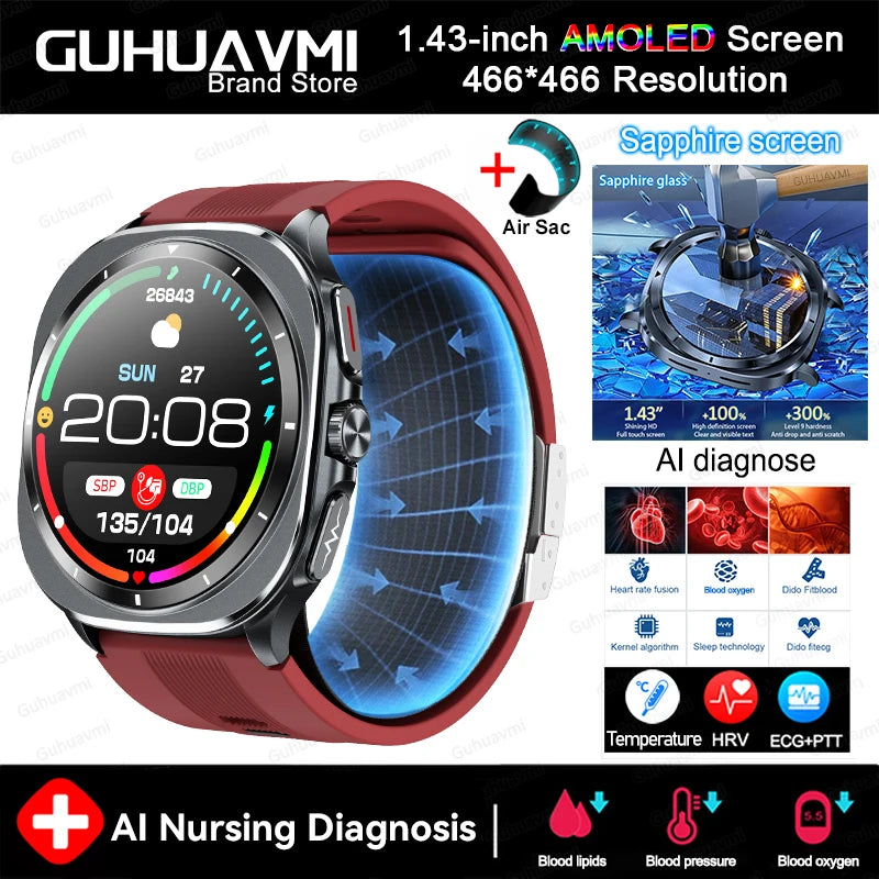 Smart Health Watch for Men