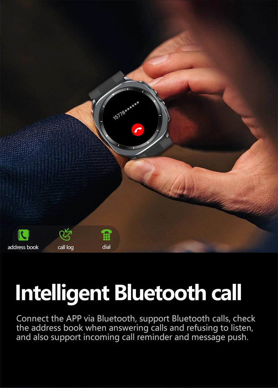Smart Health Watch for Men